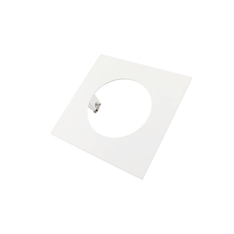 Deko-Light Deko-Light, Mechanisches Montagezubehör, Reduzierring eckig 155/95 mm, Verkehrsweiß, Metall, Länge: 155 mm, Breite: 155 mm, Höhe: 1.7 mm