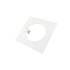 Deko-Light, Mechanisches Montagezubehör, Reduzierring eckig 155/95 mm, Verkehrsweiß, Metall, Länge: 155 mm, Breite: 155 mm, Höhe: 1.7 mm