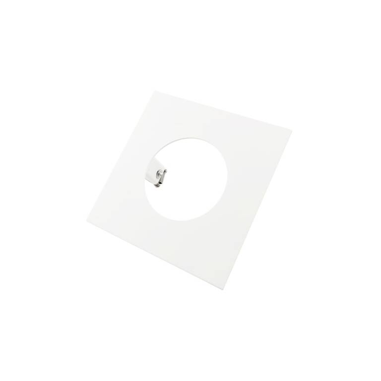 Deko-Light Deko-Light, Mechanisches Montagezubehör, Reduzierring eckig 130/70 mm, Signalweiß, Metall, Länge: 130 mm, Breite: 130 mm, Höhe: 1.7 mm