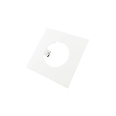 Deko-Light Deko-Light, Mechanisches Montagezubehör, Reduzierring eckig 130/70 mm, Signalweiß, Metall, Länge: 130 mm, Breite: 130 mm, Höhe: 1.7 mm
