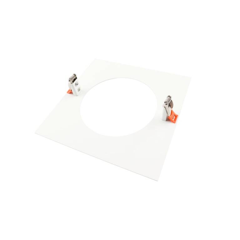 Deko-Light Deko-Light, Mechanisches Montagezubehör, Reduzierring eckig 210/135 mm, Signalweiß, Metall, Länge: 210 mm, Breite: 210 mm, Höhe: 1.7 mm
