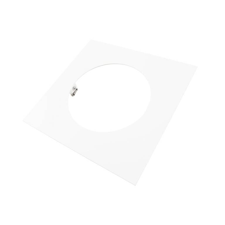 Deko-Light Deko-Light, Mechanisches Montagezubehör, Reduzierring eckig 240/180 mm, Signalweiß, Metall, Länge: 240 mm, Breite: 240 mm, Höhe: 1.7 mm