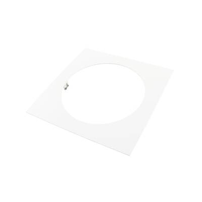 Deko-Light Deko-Light, Mechanisches Montagezubehör, Reduzierring eckig 280/210 mm, Signalweiß, Metall, Länge: 280 mm, Breite: 280 mm, Höhe: 1.7 mm