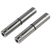 Isolierverbinder für NV-Seilsystem, chrom, 2 Stk., 6cm
