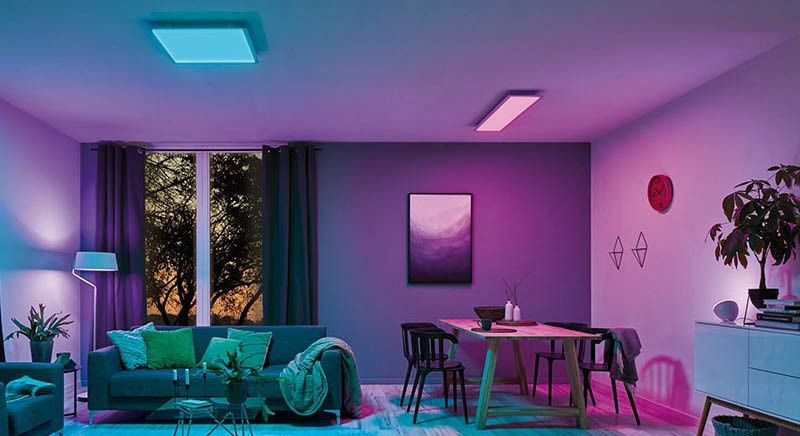 LED Panel mit RGBW Farbwechsel