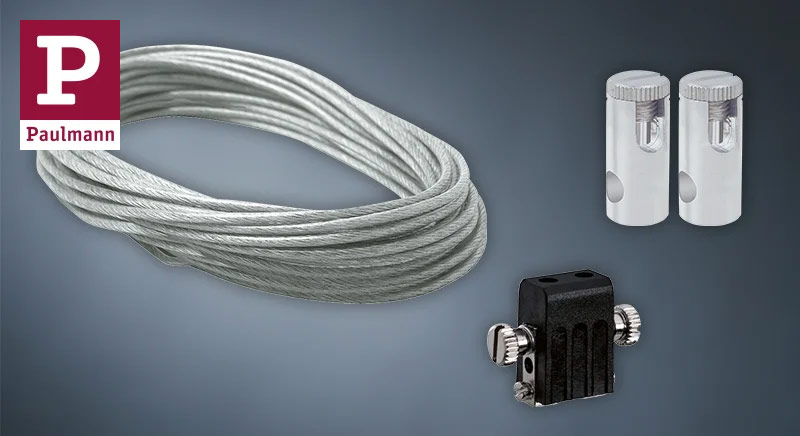 Zubehör für Paulmann Lampen Seilsysteme