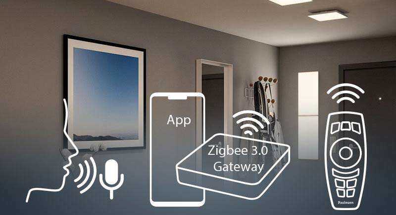 Smart Home LED-Deckenpanels