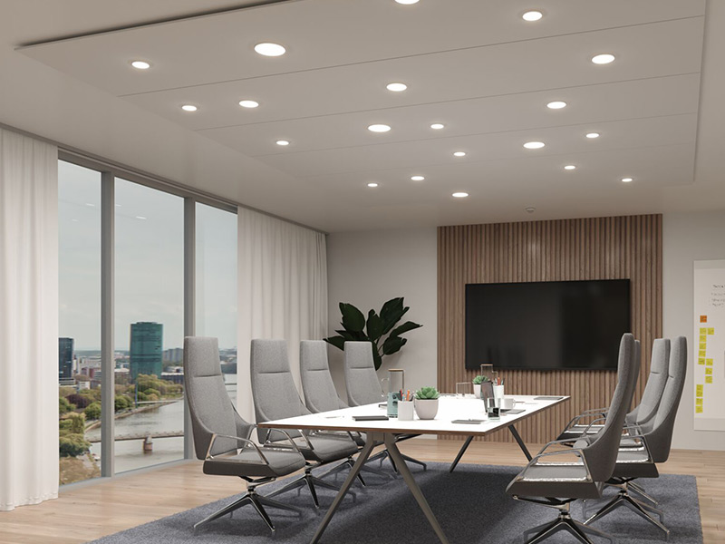 LED Decken Einbaupanels rund und eckig