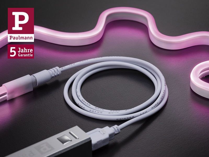 5M Auto LED Ambientebeleuchtung Innenraumbeleuchtung Lichtleiste USB-Kabel  Blau