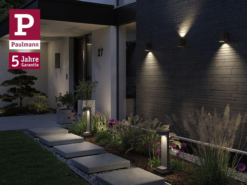 Paulmann Außenbeleuchtung für Haus, Garten und Terrasse