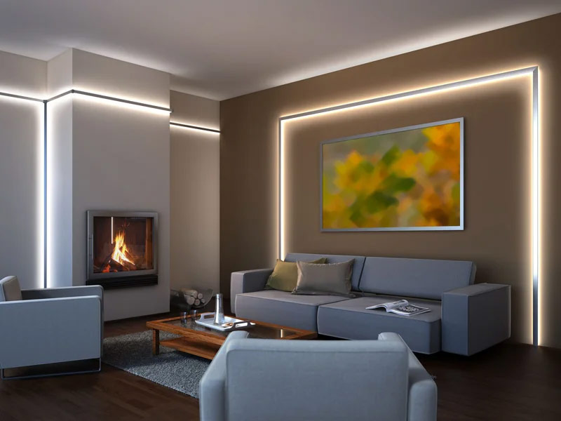 Profile aus Aluminium für LED-Streifen
