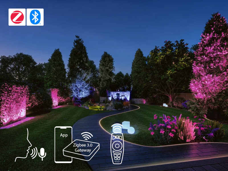 Smart Home Außenbeleuchtung
