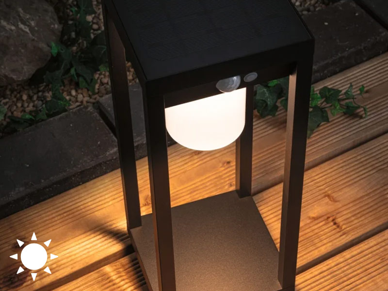 48 LED Solar Lampe Solarleuchte mit Bewegungsmelder Gartenlicht Wandleuchte DHL 