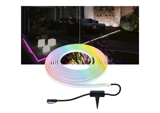 Paulmann Plug & Shine 10m LED-Stripe Smooth RGBW ZigBee Outdoor Gewinnspiel 2022