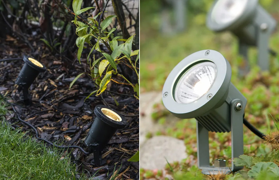Außenstrahler & Gartenstrahler für Lichtakzente im Garten lampen1a.de