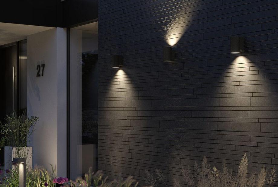 Außenwandleuchten Edelstahl