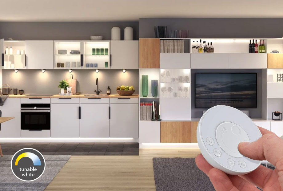 Clever Connect Möbelleuchten mit Tunable White