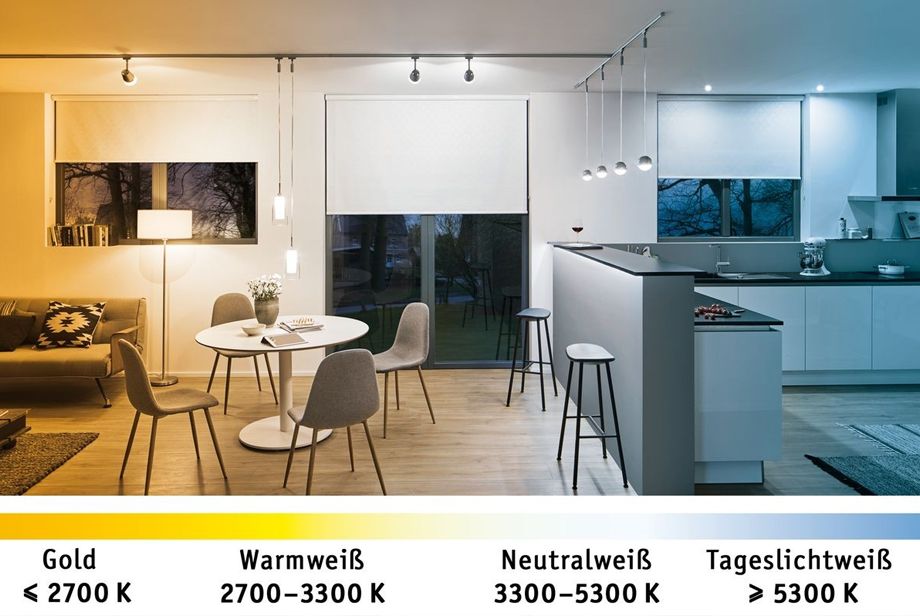 Lichtfarbe und Farbtemperatur bei Leuchtmitteln