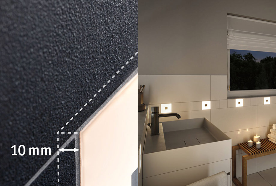 LED-Fliesen Beleuchtung Paulmann LumiTiles