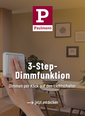 Paulmann 3-Step-dimmfunktion - Dimmen per Klick auf den Lichtschalter