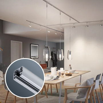 URail chrom matt Schienensystem