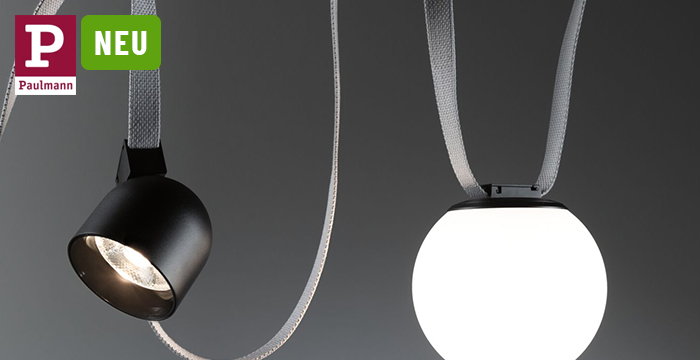Leuchtenserie ULine-Gurtsystem von Paulmann