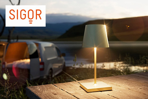 Sigor Nuindie Outdoor LED Akkuleuchte