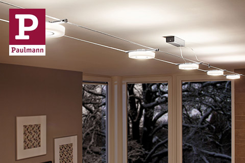 Paulmann LED Seilsysteme und Seilsystem Komplettsets