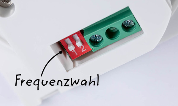 Tsaro Wandeinbauleuchte für Unterputzdose mit Bewegungsmelder