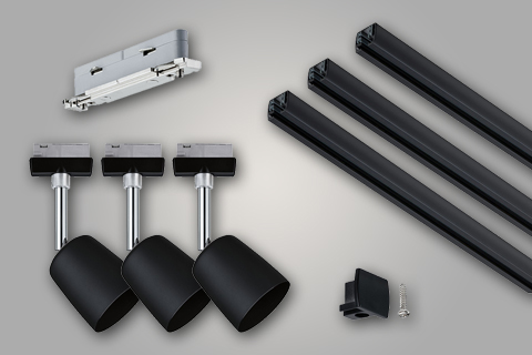 LED Schienensystem Komplettset Montagefertige LED Schienensysteme als Komplettset online günstig kaufen
