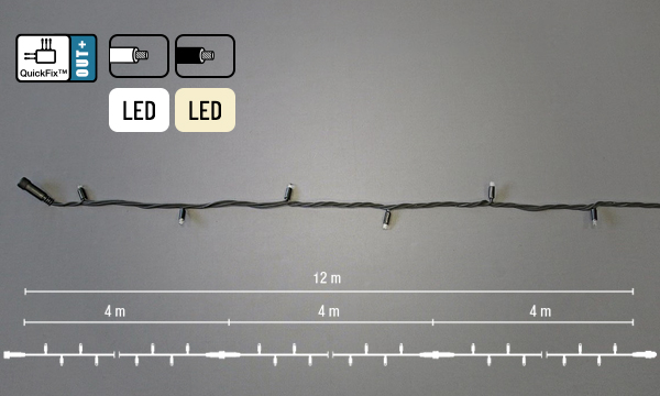 LED String Lite® 120 - 12 Meter Lichterketten